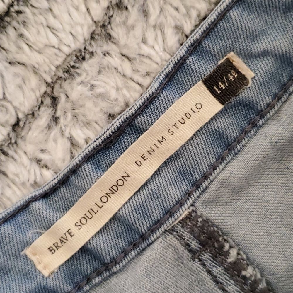 Button down Brave soul London jean shorts - Picture 2 of 7